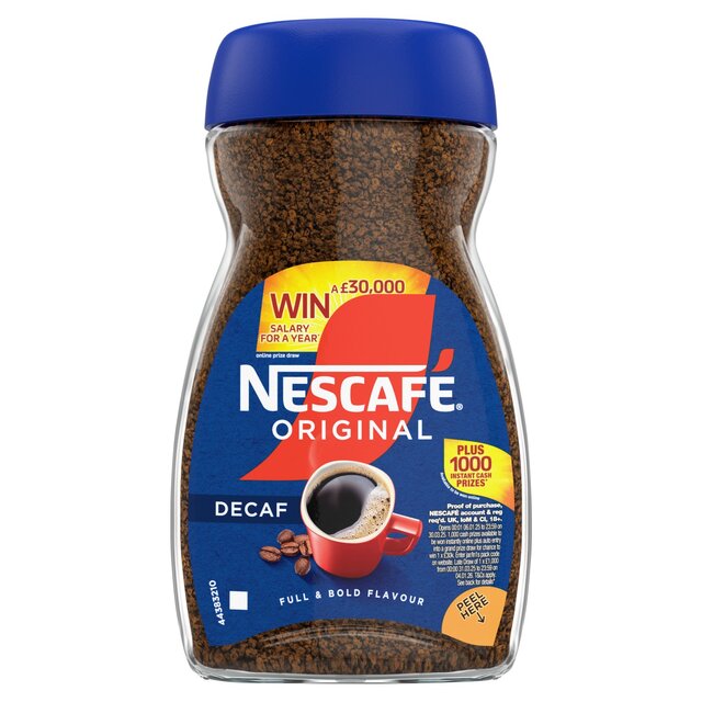 Nescafe Original Decaff Instant Coffee 100g