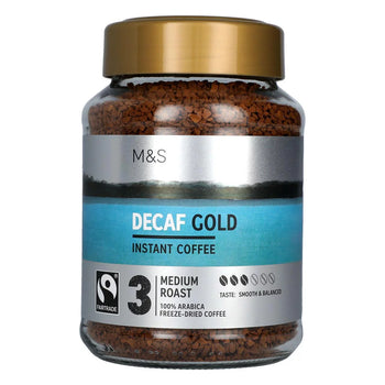 M & S Fairtrade Gold Decaf Instant Coffee 200g