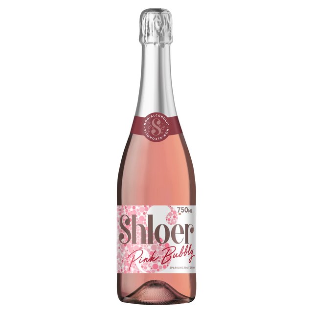 Shloer Pink Nonal Alkoholic Sprudel Sackel Juice Drink 750 ml