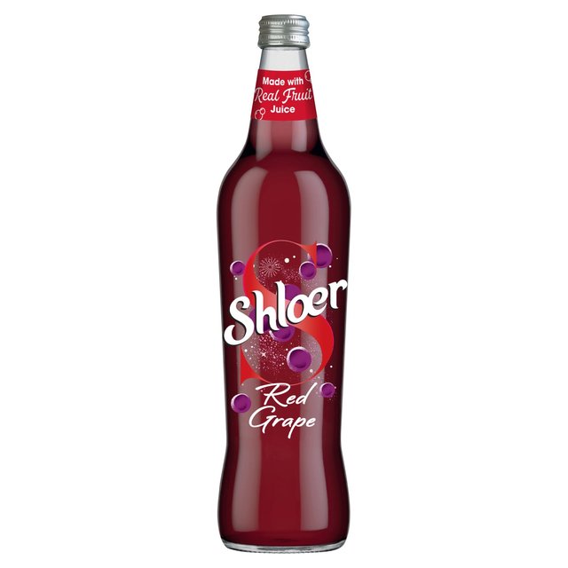 Shloer Red Grape Sparkling Juice Drink 750 ml