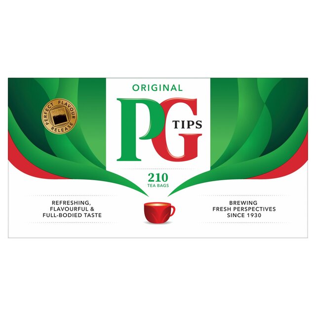 PG Tips Original Biodegradable Tea Bags 210 per pack