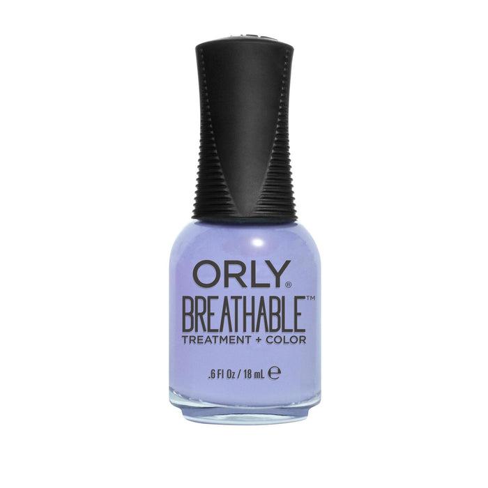 Orly 4 en 1 Tratamiento transpirable y esmalte de uñas de color solo respiran 18 ml