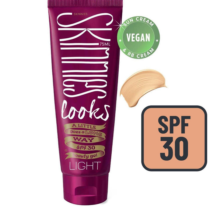 Skinnies Looks Tinted SPF 30 Light BB Cream Vegan 75ml