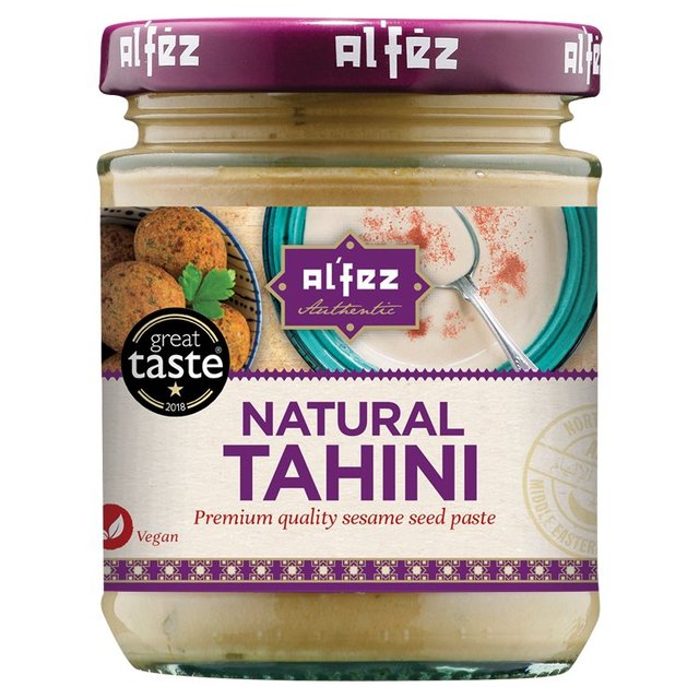 Al'FEZ Natural Tahini Premium Quality Sesame Seed Greed 160G