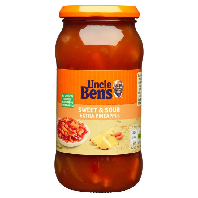 Sauce ananas supplémentaire de l'oncle Ben's Sweet & Sour