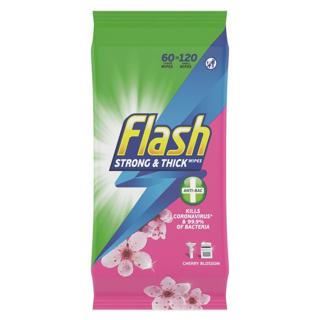Blitz antibakterielle Wischtücher Blüte & Brise 120 pro Pack