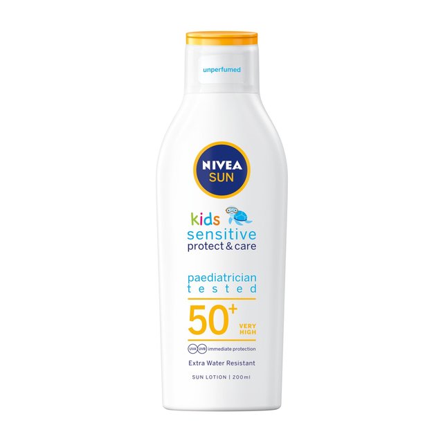 Nivea Sun Kids Sensitive Lotion 50+ 200 ml