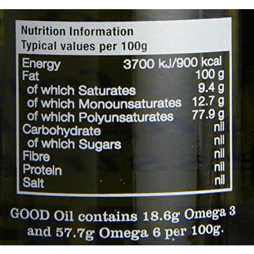 Aceite de semilla de cáñamo Good Oil 500 ml