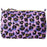 M&S Collection Leopard Print Make Up Wash Bag One Size Sage