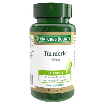 Nature's Bounty Curcuma Supplément Capsules 500mg 60 par paquet