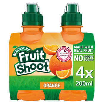 Robinsons Obst schießen orange ohne Zucker 4 x 200 ml