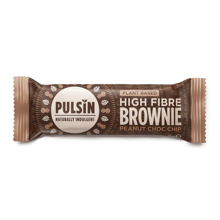 Pulsin Erdnussschokal -Chip Raw Choc Brownie 35G