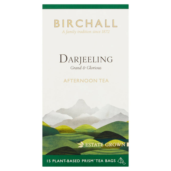 Birchall Darjeeling 15 bolsas de té prism 15 por paquete