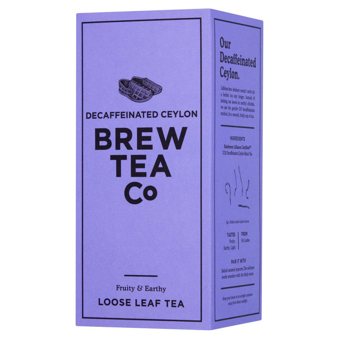 Brew Tea Co CO2 Decaffeinated Loose Leaf Tea 113g