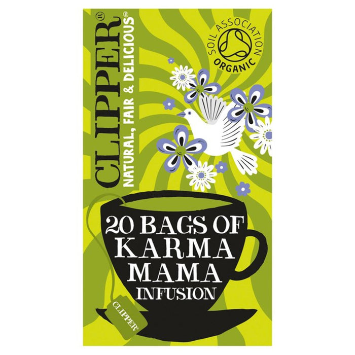 Clipper Karma Mama Hanfkamille & Tulsi organischer Infusion 20 pro Pack