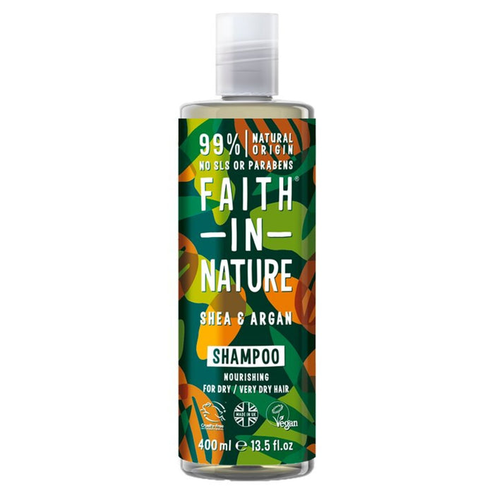 Faith in Nature Shea & Argan Shampoo Bar 85G