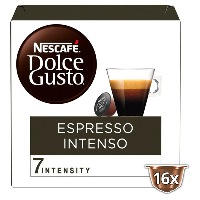 Nescafe Dolce Gusto Espresso Intenso Pods 16 par pack