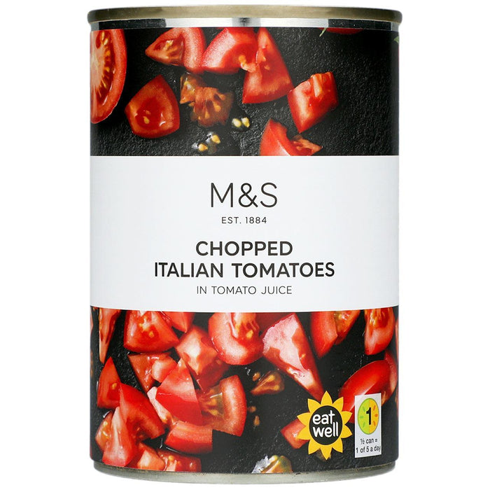 M & S gehackte italienische Tomaten 400g