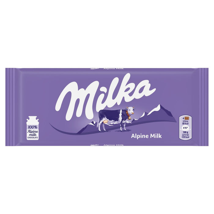 Milka Alpine Milchschokolade 100g