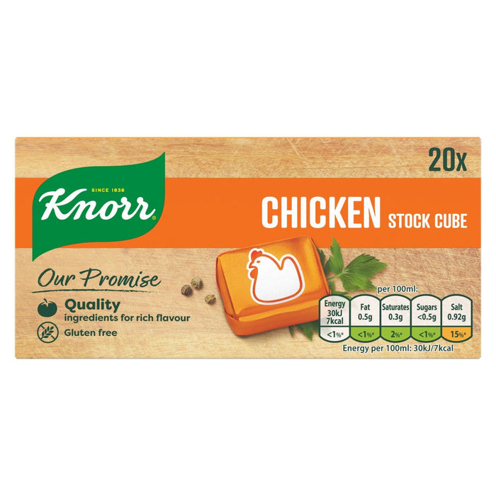 Cubos de caldo de pollo Knorr 20 x 10g